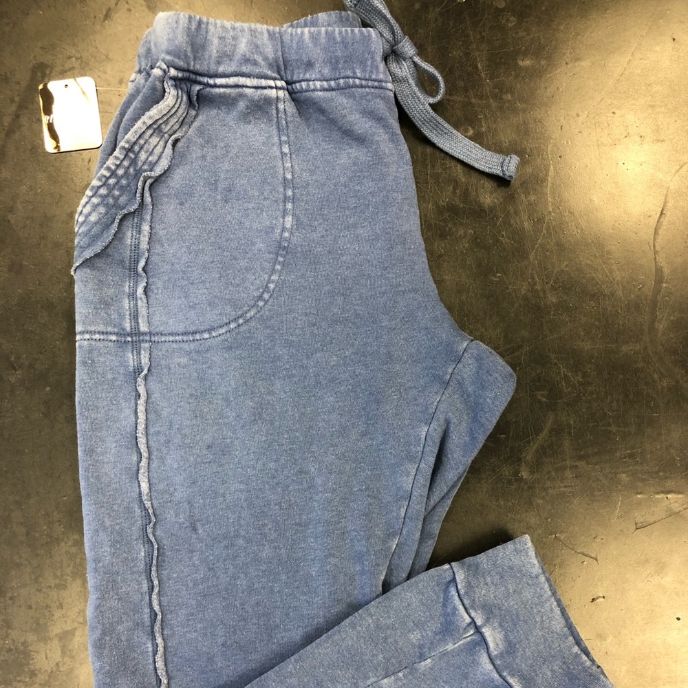 Free People Work It Out Jogger Indigo
